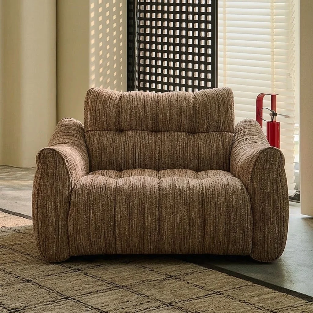 Wabi-Sabi Ash Wood Lounge Chair