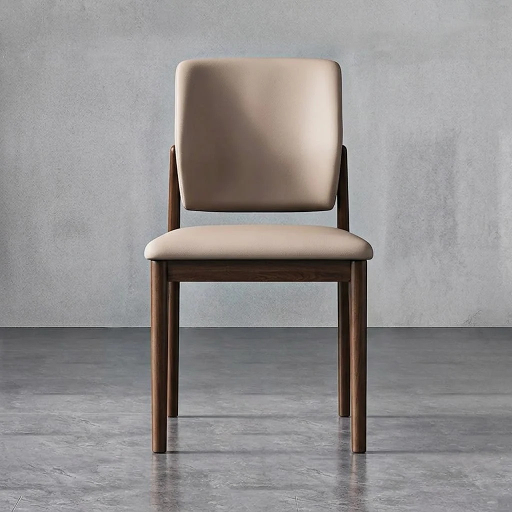 Modern Wood Upholstered Chair